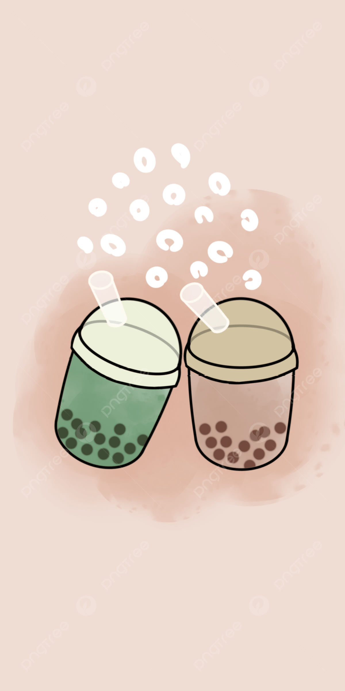 Drink Boba Background Image, HD Picture and Wallpaper For Free Download