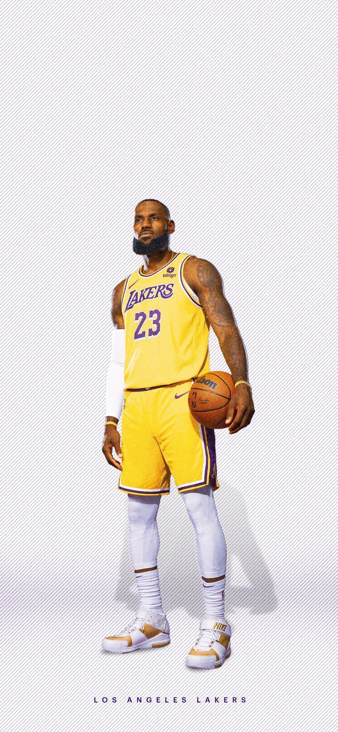 Lebron James Lakers Wallpaper iPhone with high-resolution 1080x1920 pixel. You can use this wallpaper for your iPhone 5, 6, 7, 8, X, XS, XR backgrounds, Mobile Screensaver, or iPad Lock Screen - Los Angeles Lakers, Lebron James