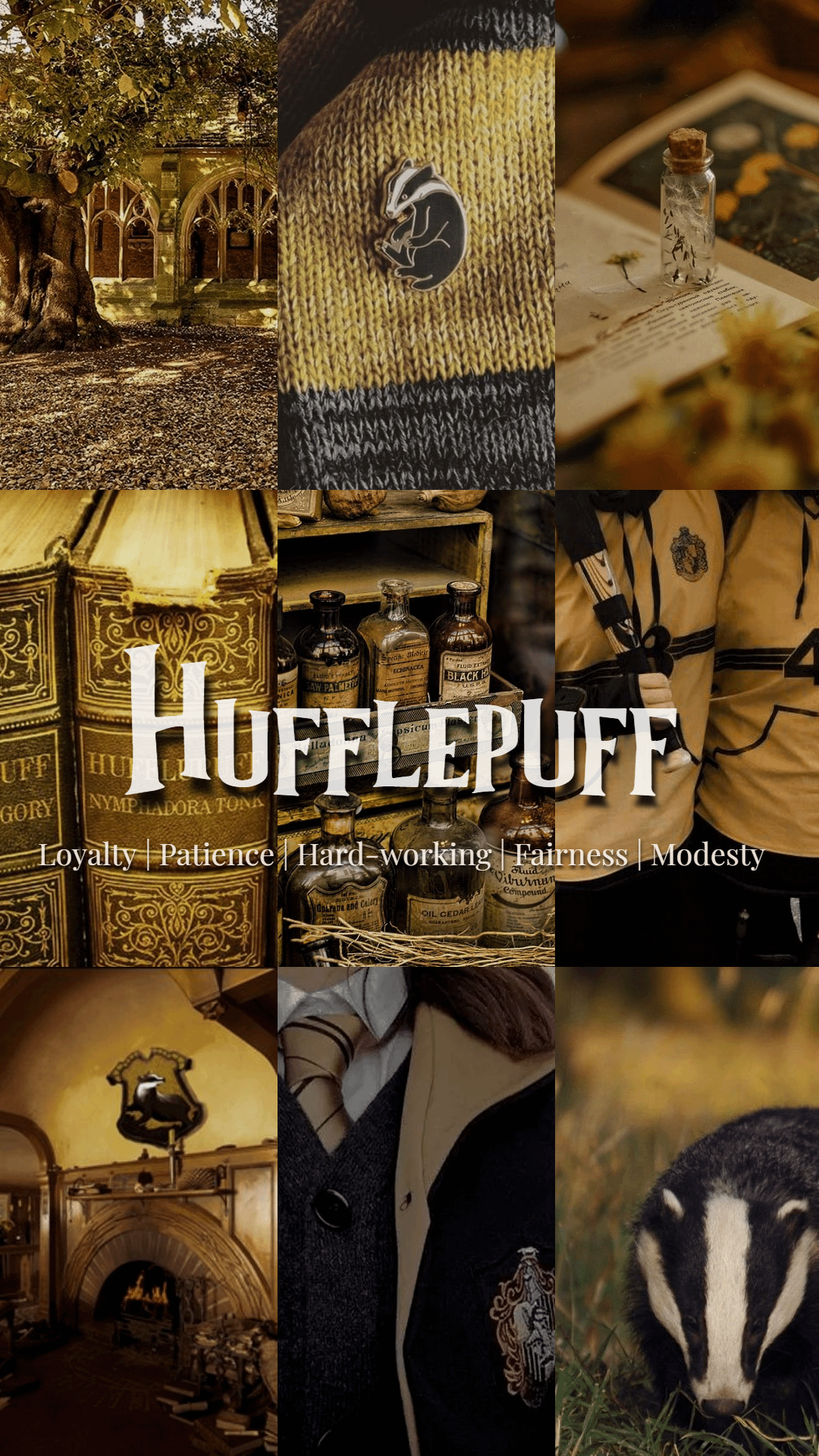 Hufflepuff Moodboard