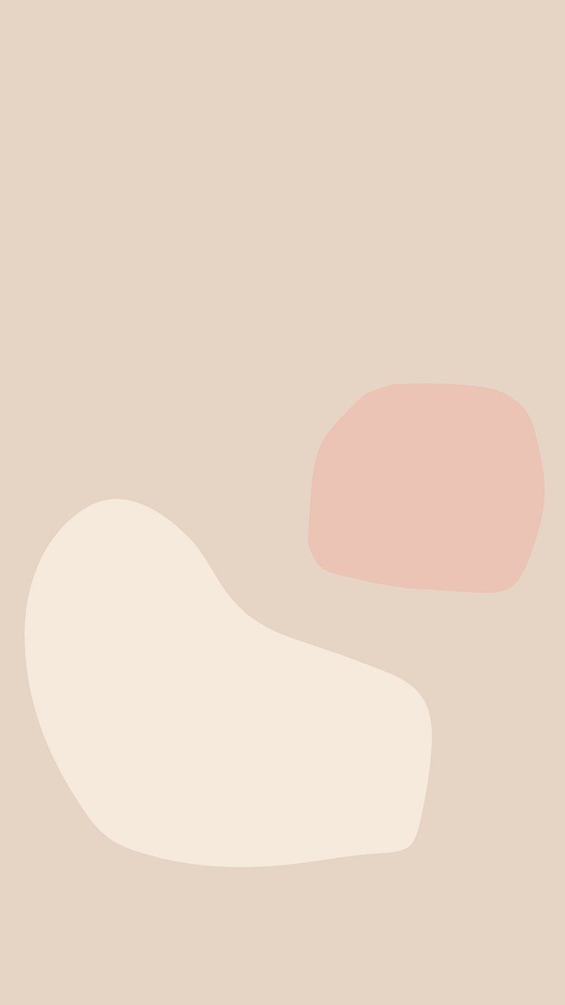 Peach Minimalist Wallpaper Design Image Wallpaper