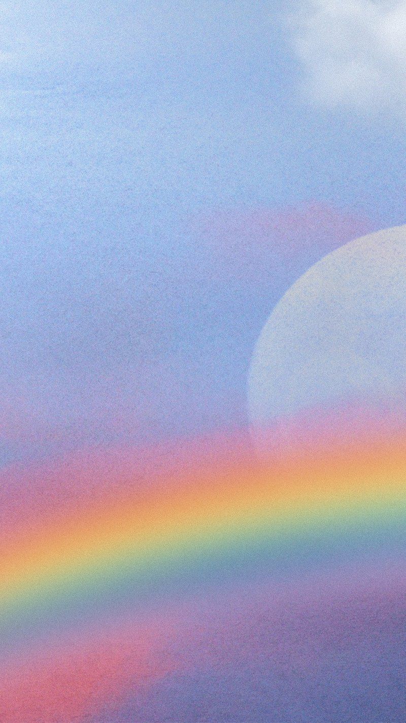 Pastel Rainbow Image Wallpaper