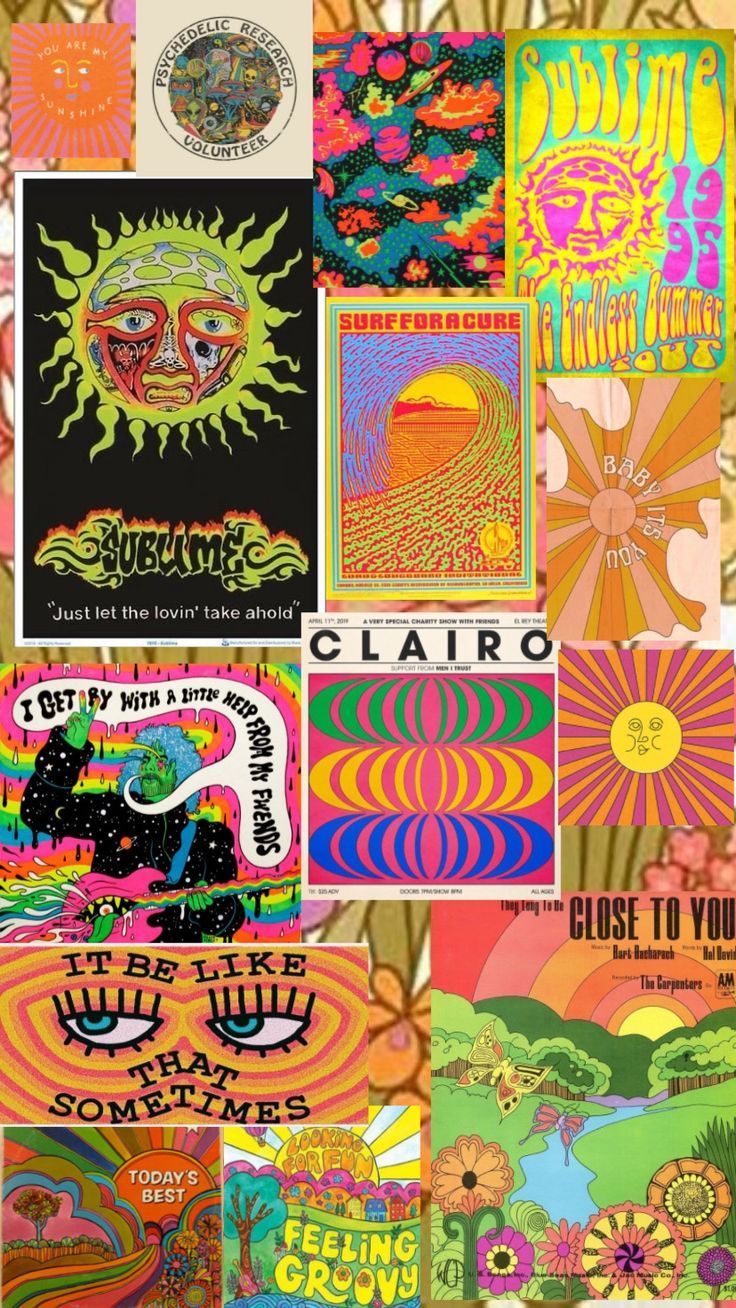Trippy collage. Hippie wallpaper, Fairy wallpaper, Edgy wallpaper