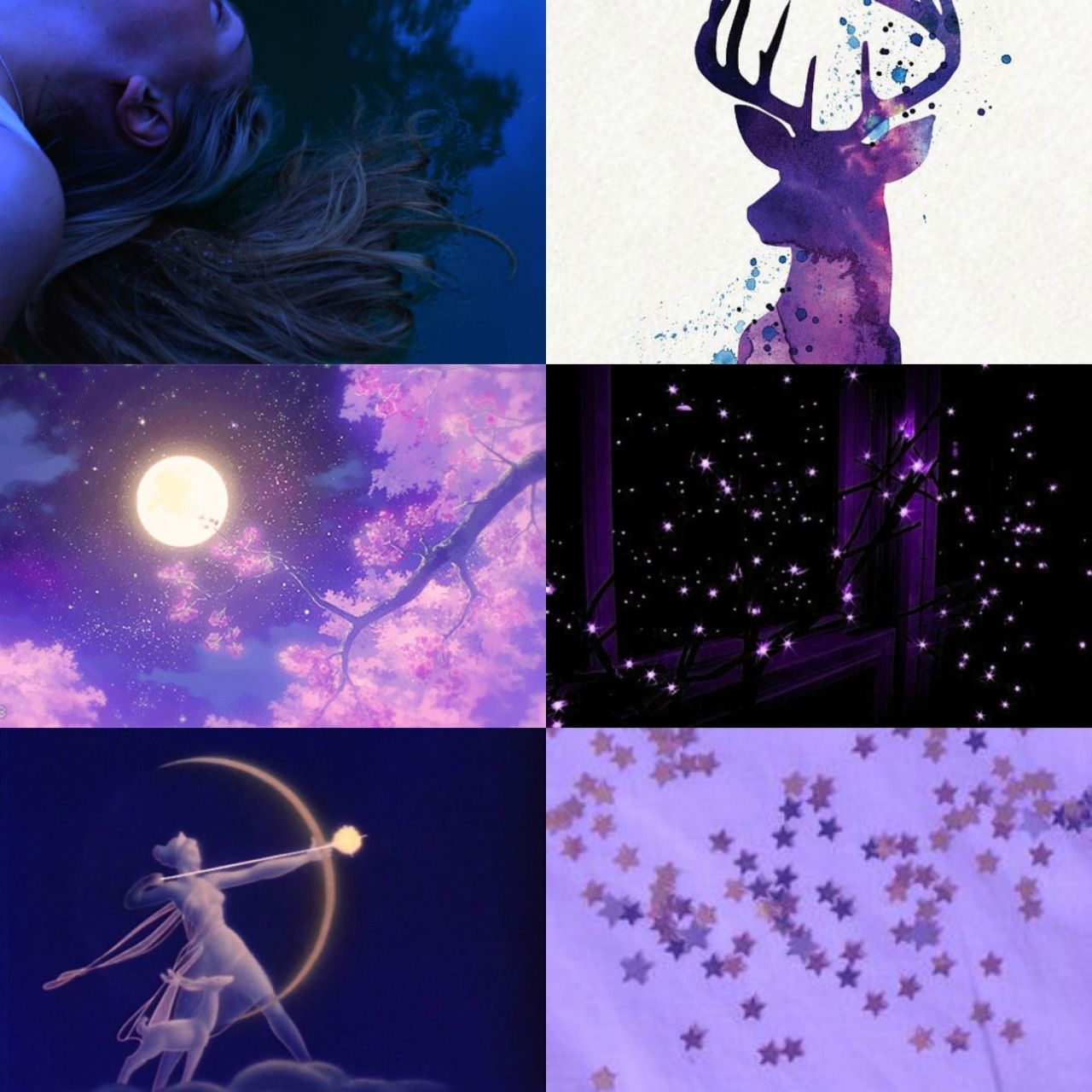 Aesthetic for Artemis, the Greek goddess of the hunt, wild animals, and the moon. - Artemis