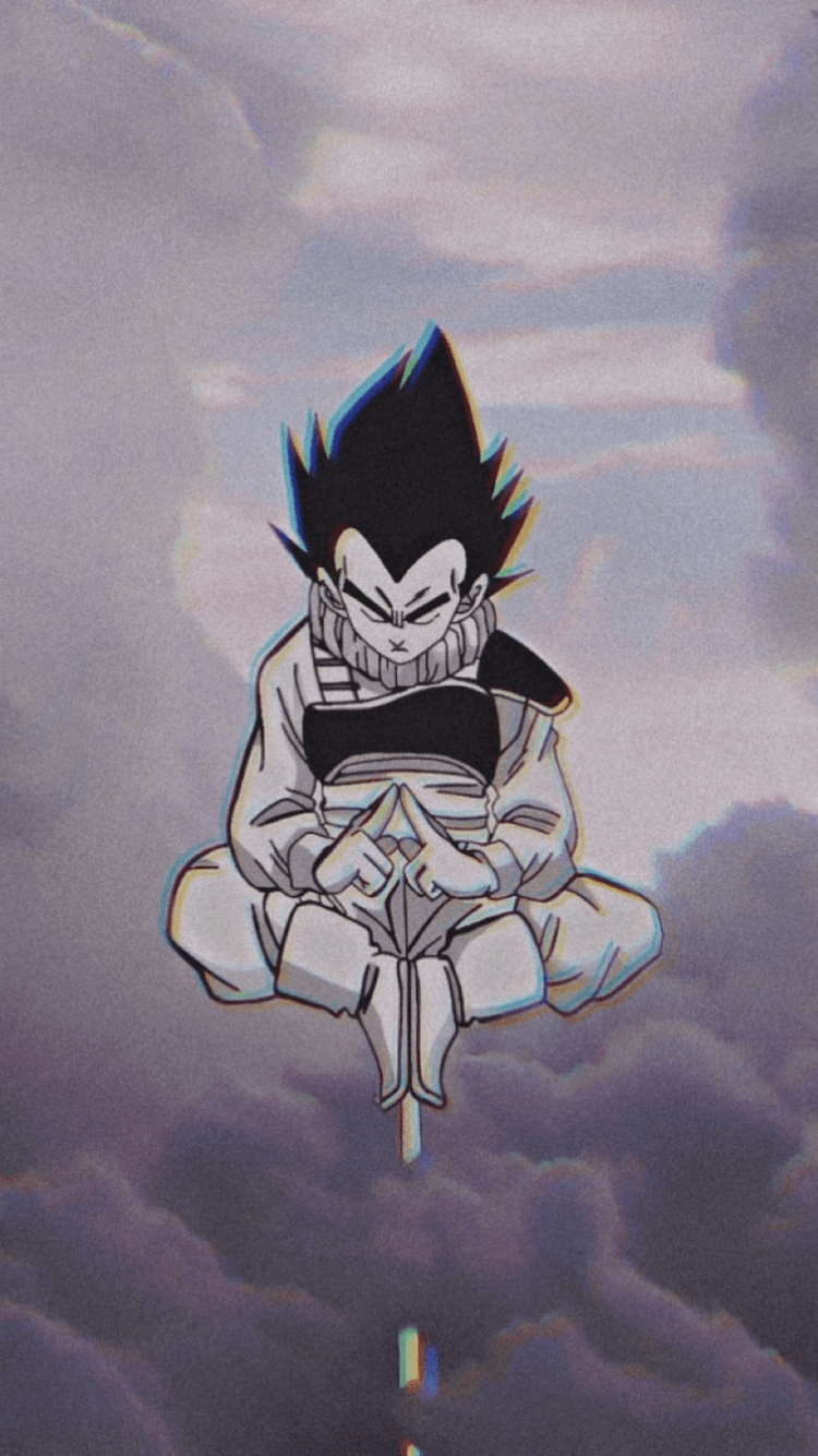 DBZ Vegeta Aesthetic Wallpaper