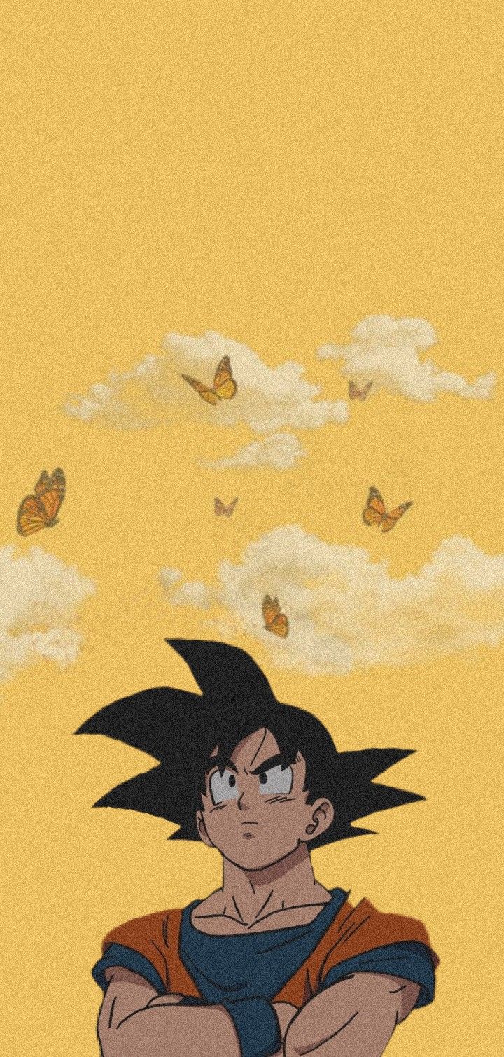 Aesthetic goku wallpaper for phone and desktop backgrounds. - Dragon Ball, Goku