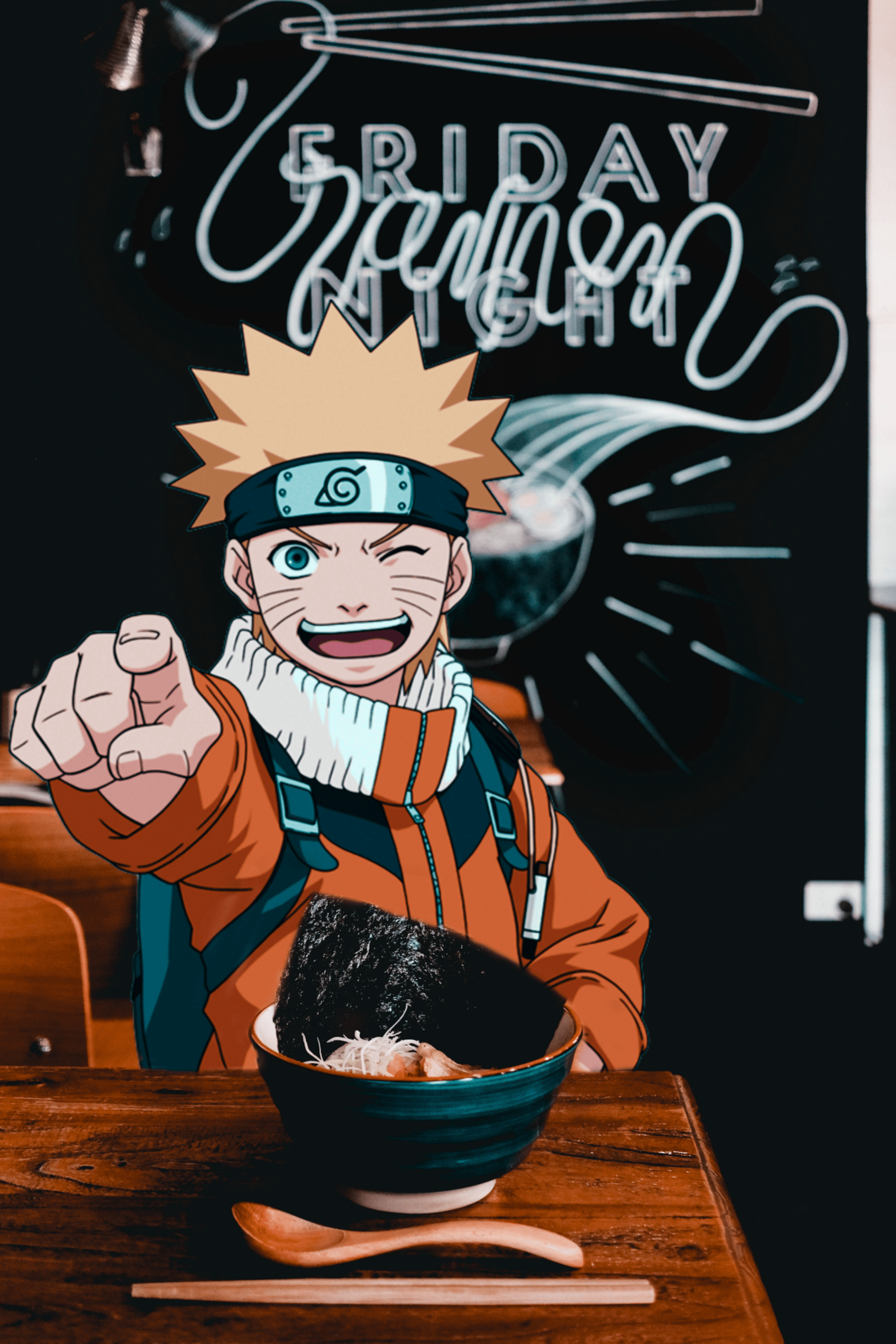 Ichiraku Ramen in real life and Naruto. My project is Anime Characters in Reverse Isekai. Hope you'll enjoy it!