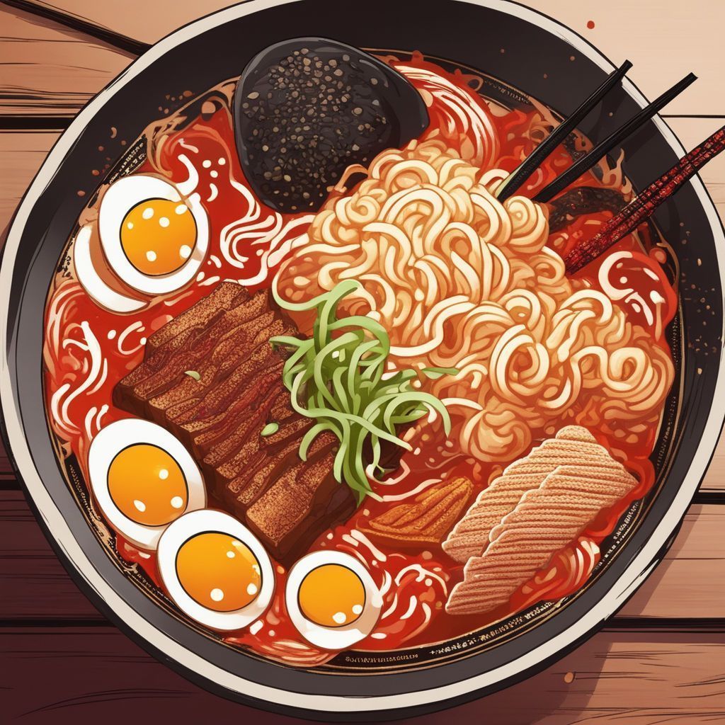 anime food wallpaper