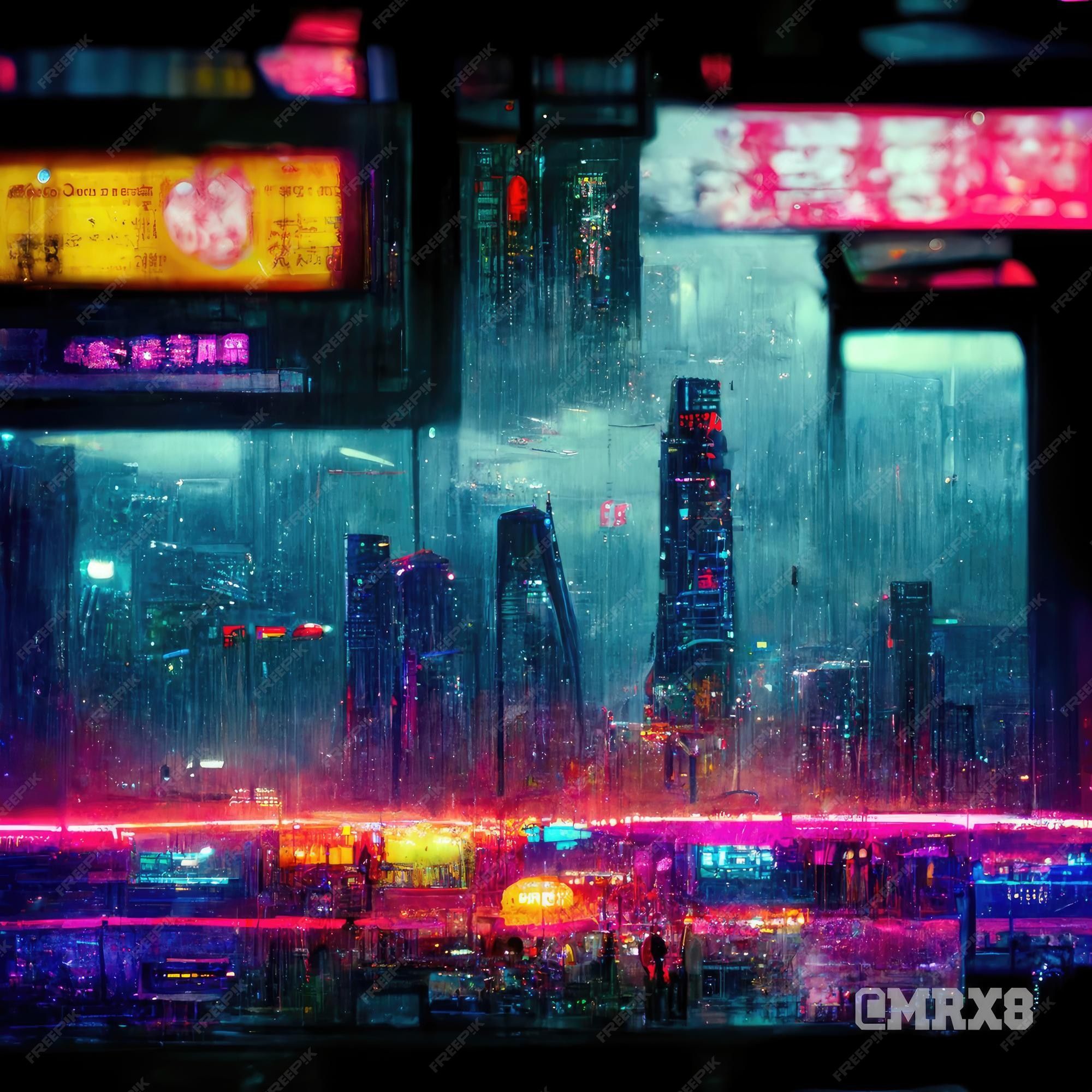 Cyberpunk Street Image