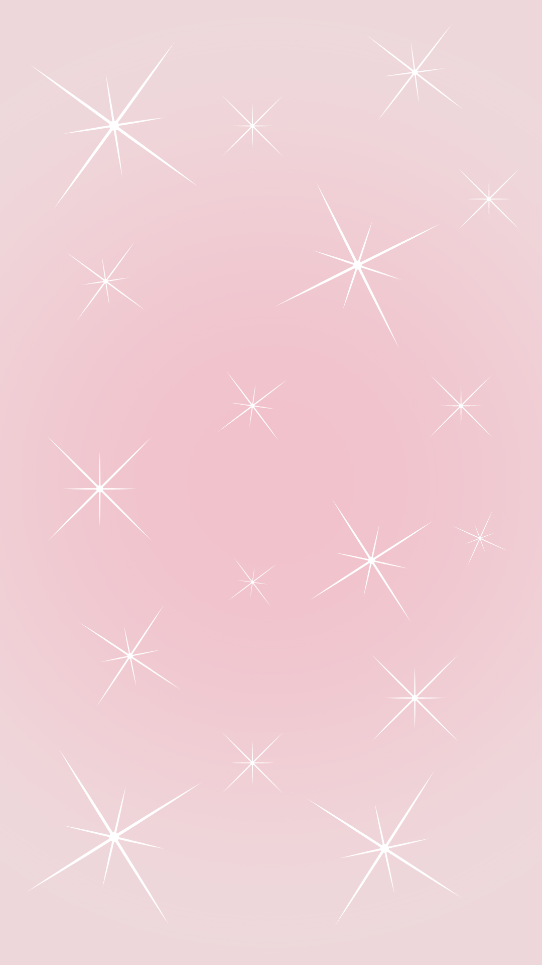 Stars on a pink background - Blush, pink phone, light pink