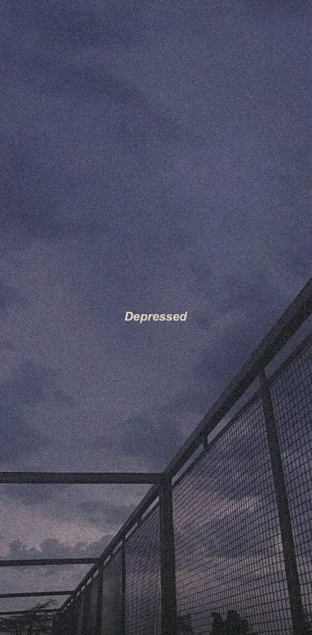 Depressed wallpaper