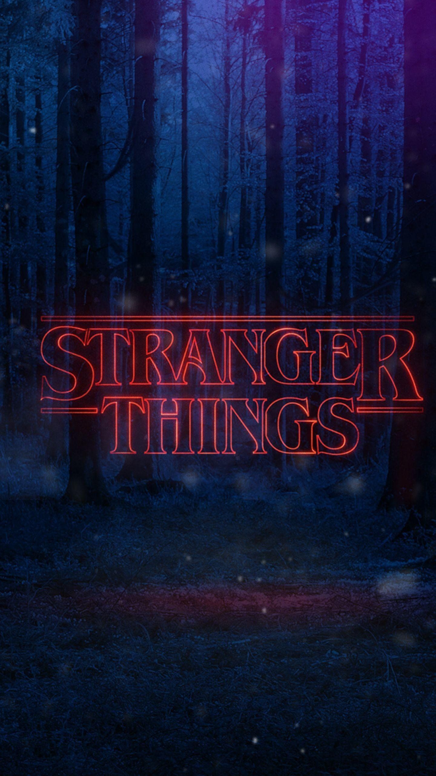 Stranger Things Logo Wallpaper Download