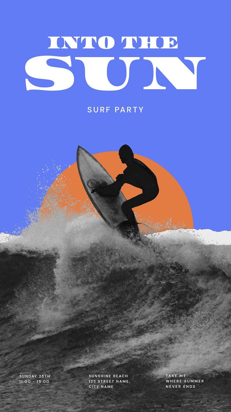 Surfer Sunset Image Wallpaper