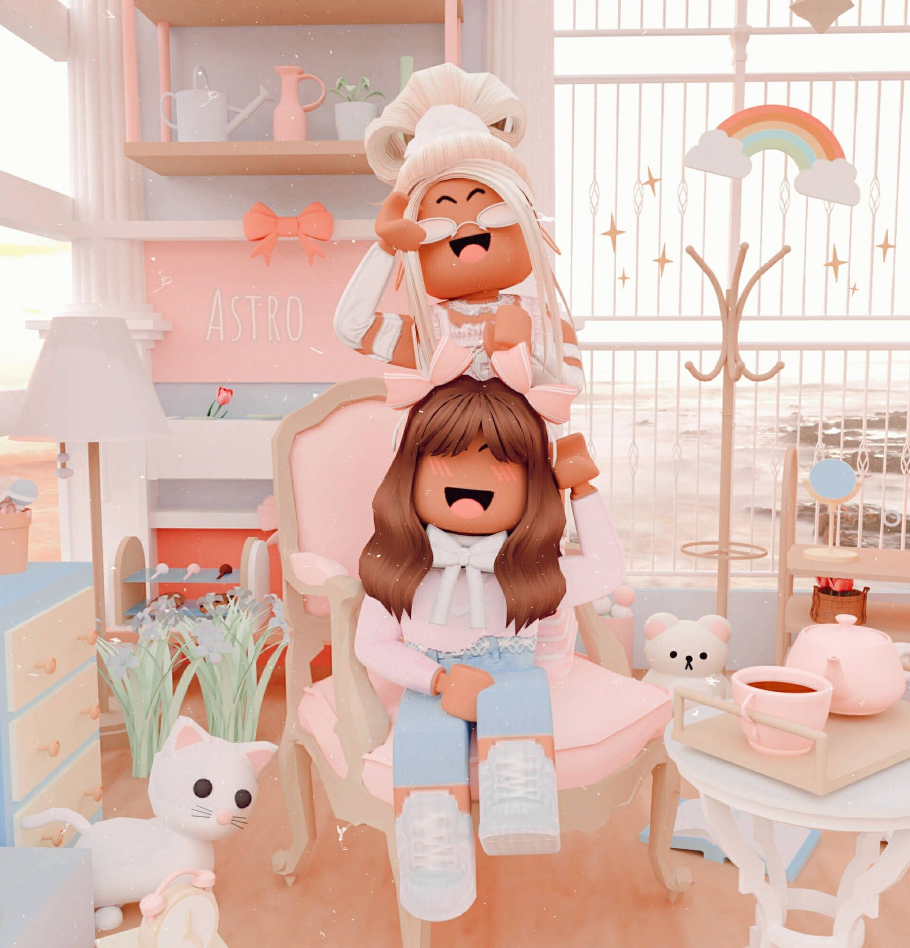 Download Pastel Roblox Aesthetic Girls Wallpaper