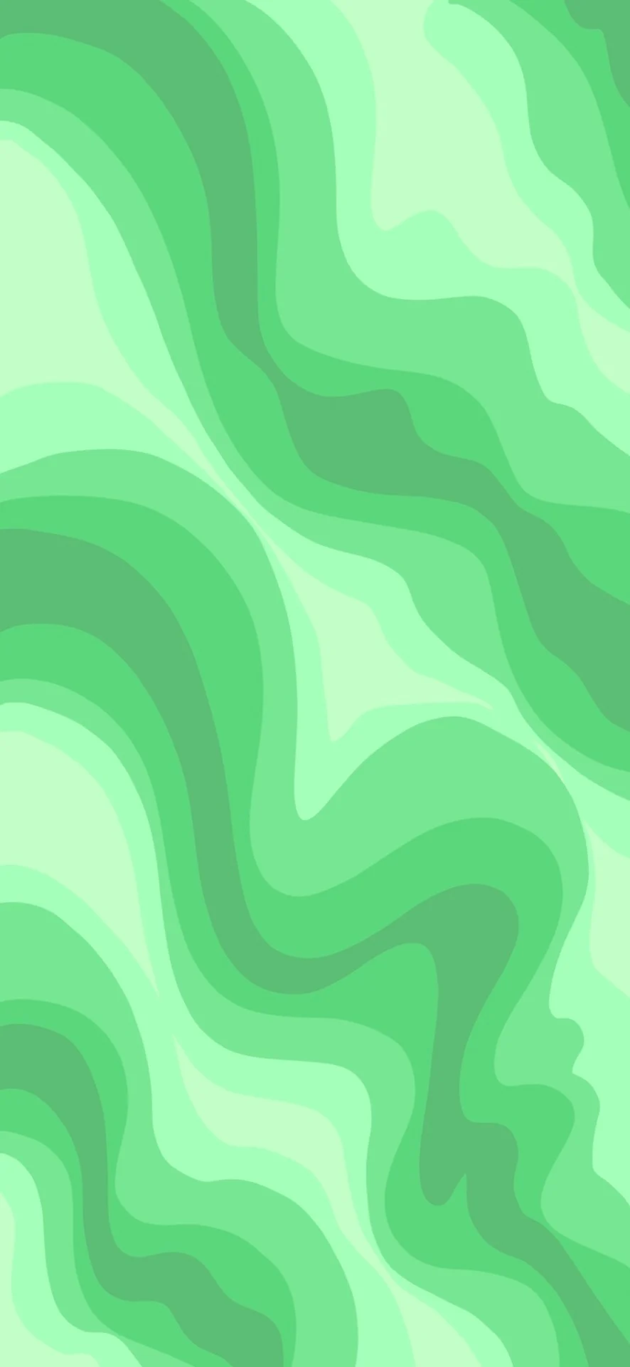 Green wallpaper for your phone - Mint green