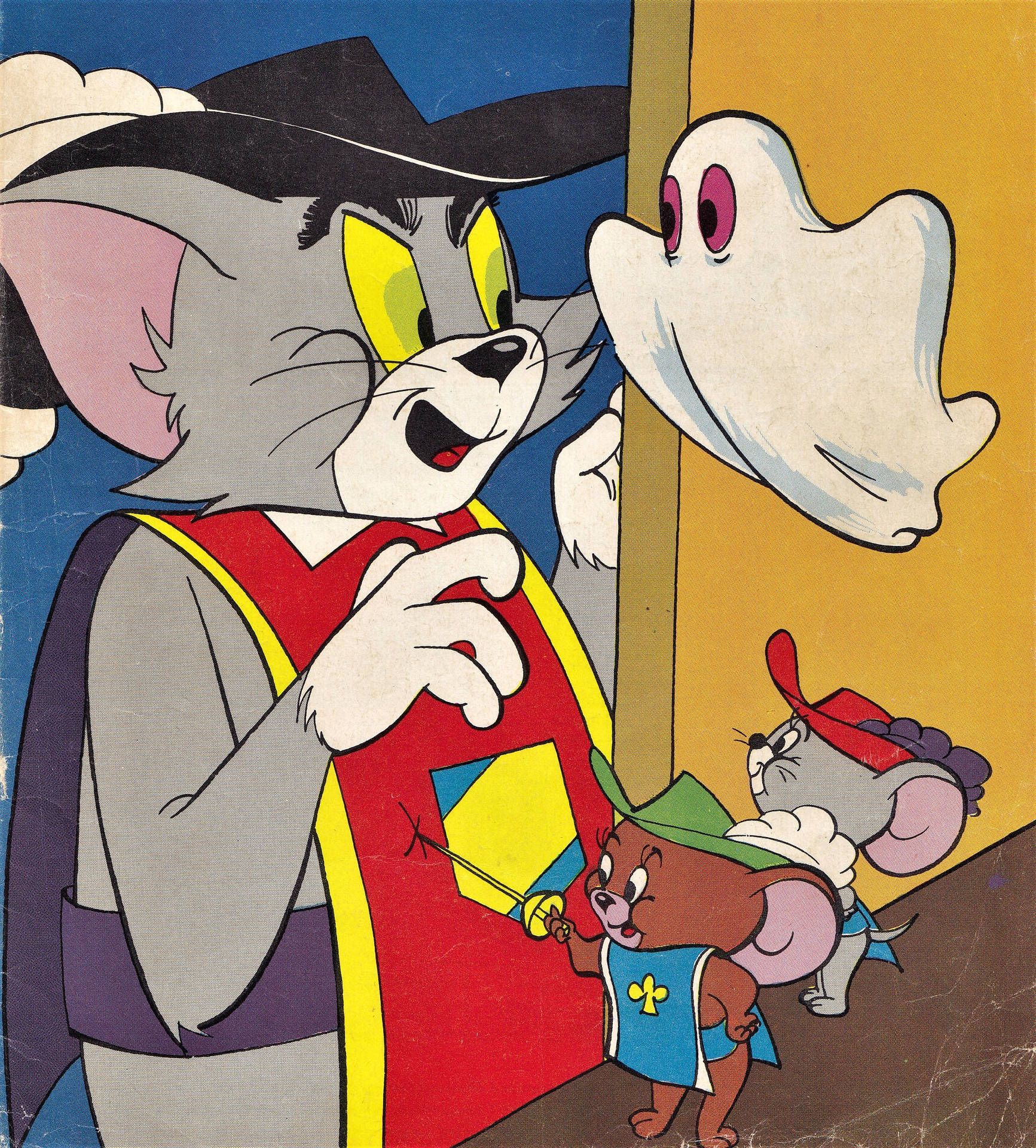 Download The Scary Ghost From Tom and Jerry Aesthetic Wallpaper