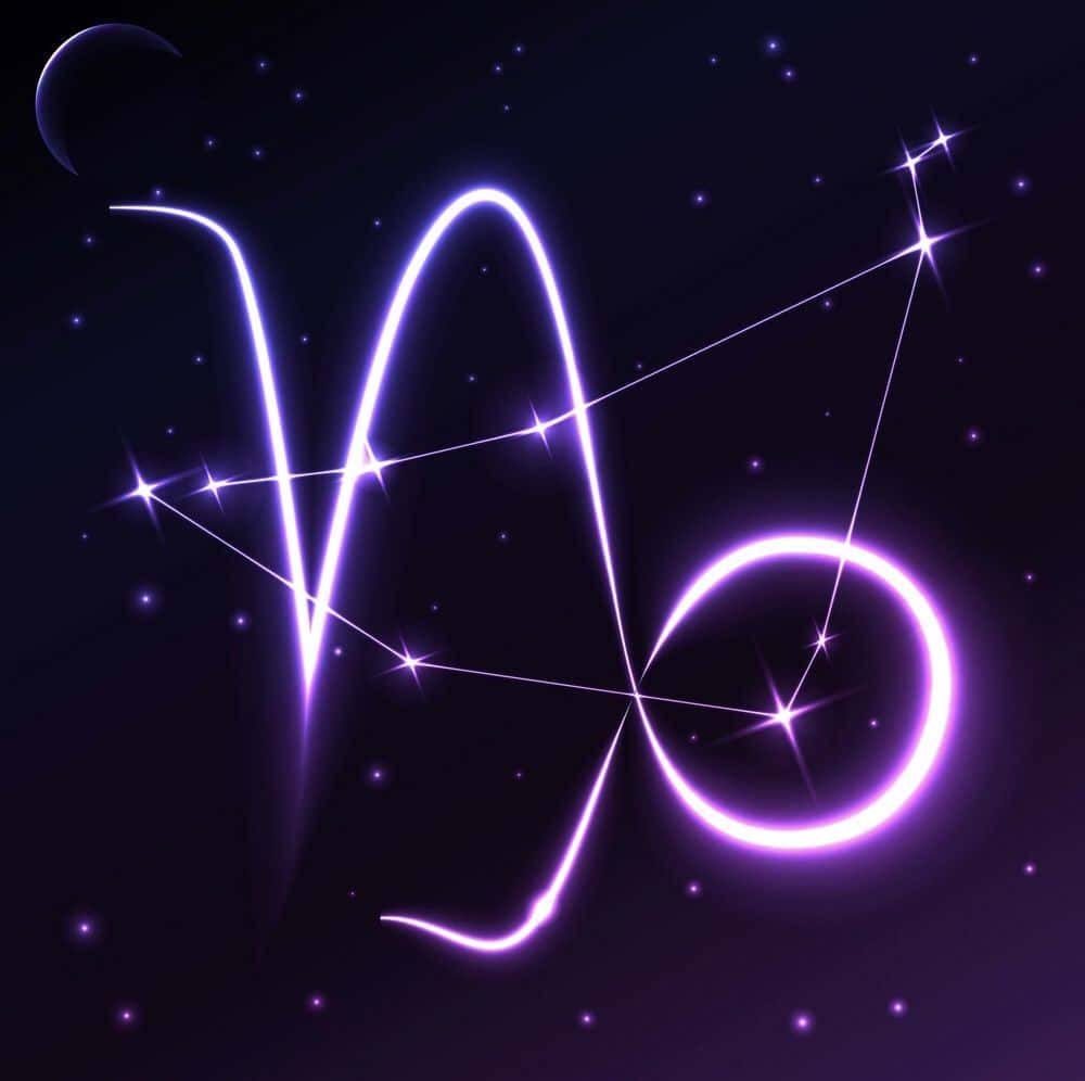 Download Capricorn Sign And Constellation Aesthetic Wallpaper