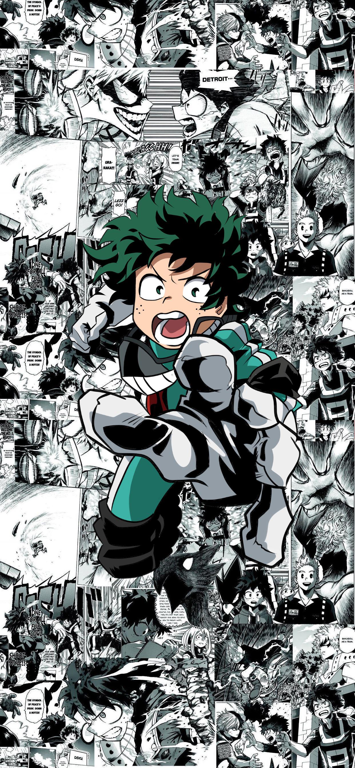 My Hero Academia Manga Pop Wallpaper