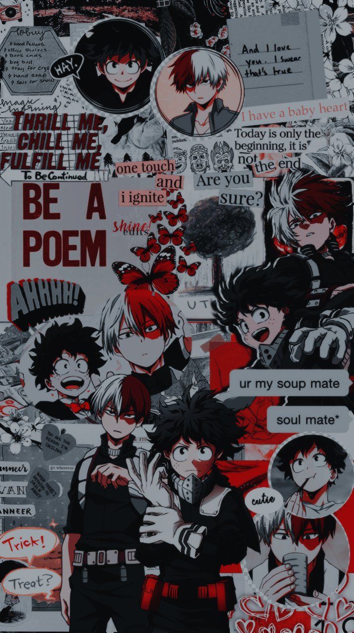 shine! edits (pedidos fechados) on Twitter. Anime wallpaper iphone, Hero wallpaper, Aesthetic anime