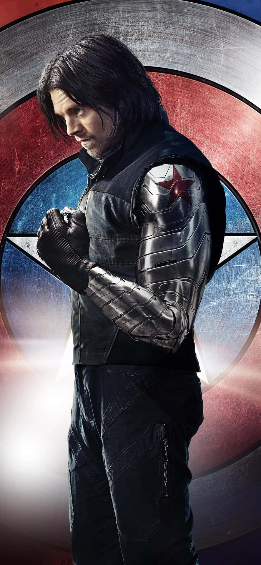 Bucky Barnes iPhone Wallpaper