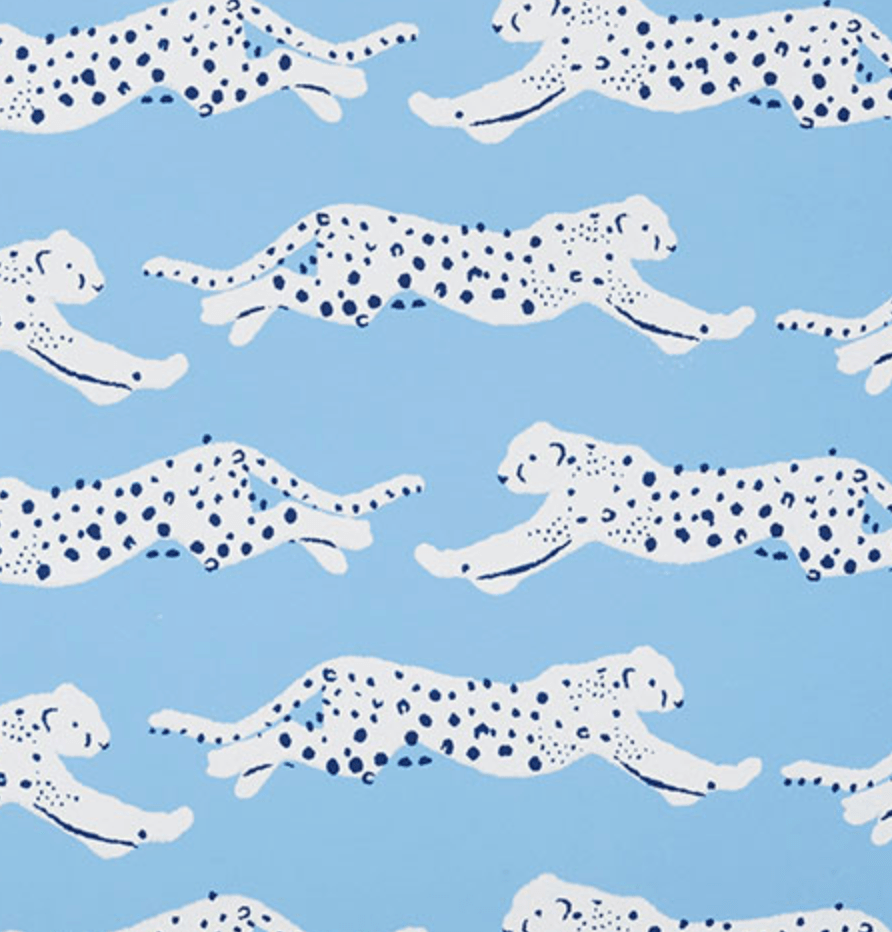 Leaping Leopard Wallpaper American Dry Goods Co
