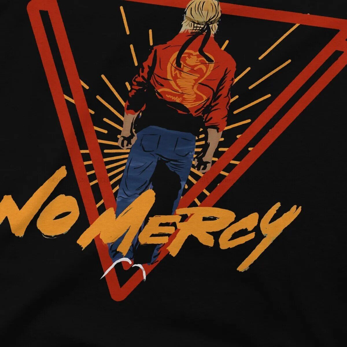 Cobra Kai TShirt Miyagi Do Karate No Mercy Classic T Shirt Homme Men Tee Shirt Ofertas Big Sale