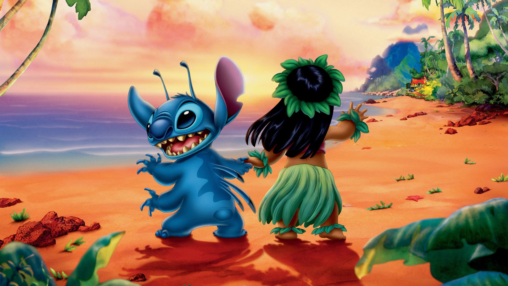 Lilo And Stitch Aesthetic Laptop Wallpaper