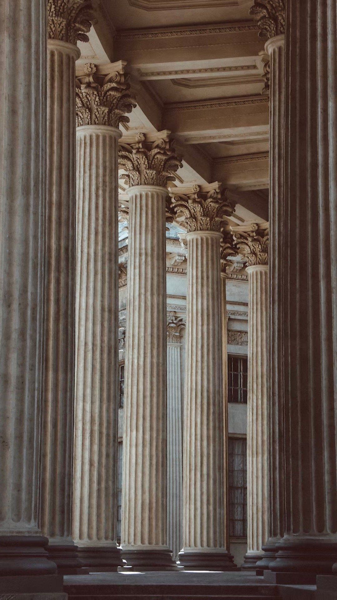 Columns of a building - Architecture, Greek statue