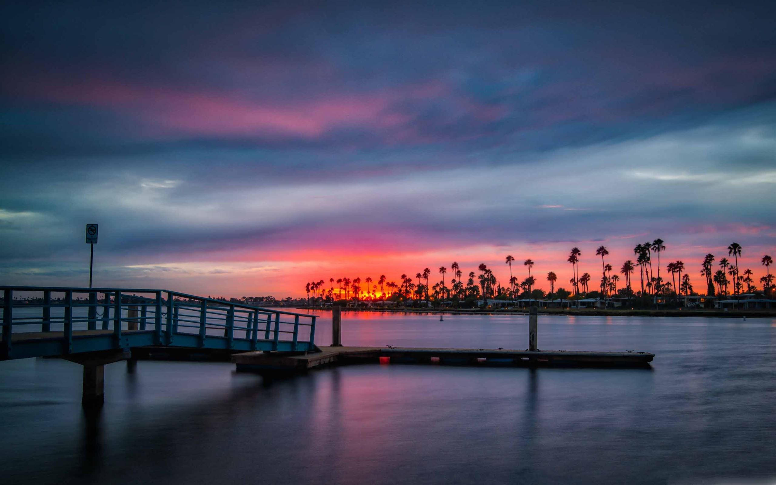 California Sunset MacBook Air Wallpaper Download