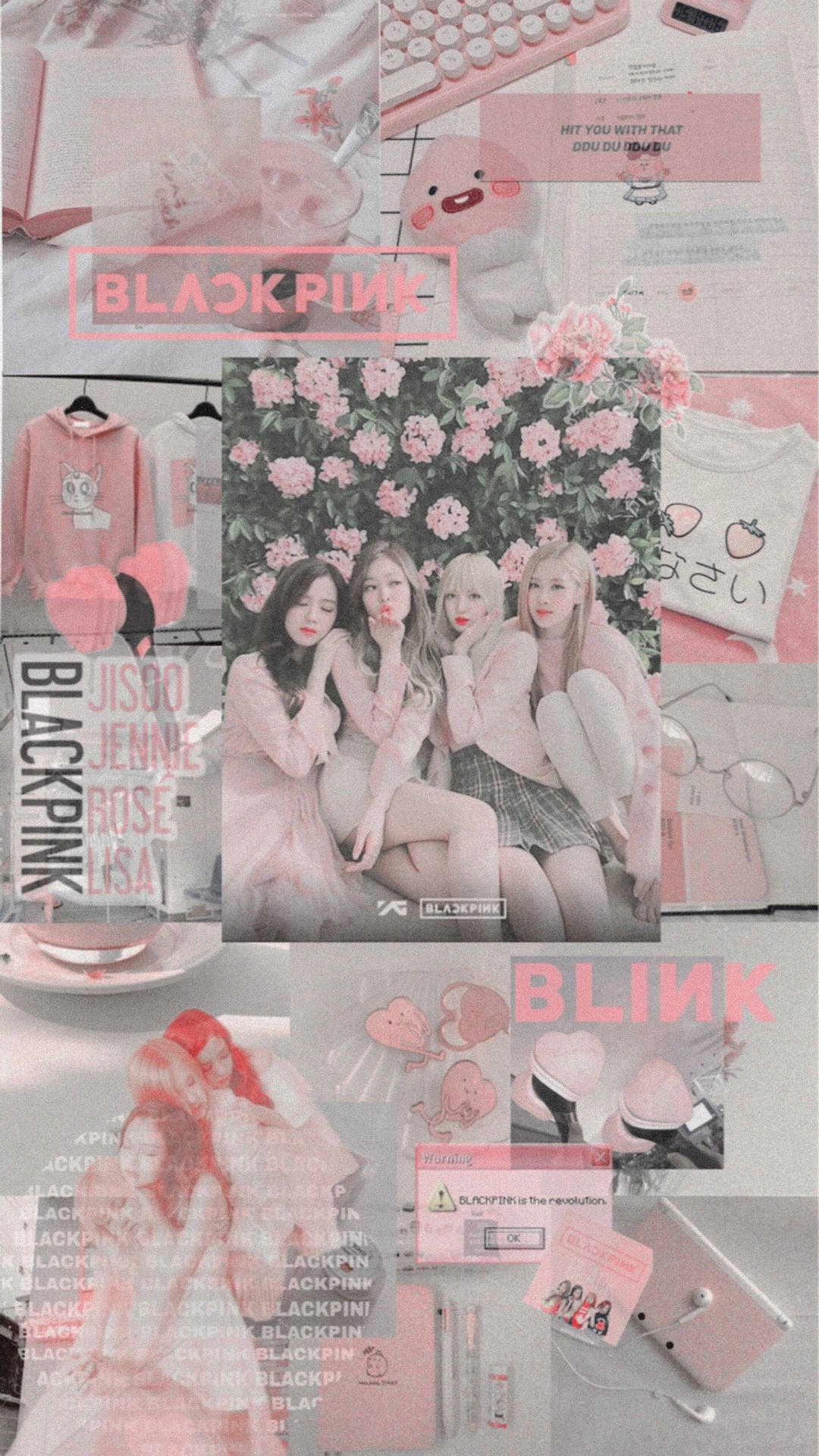 Pink aesthetic, blackpink, and wallpaper image - BLACKPINK