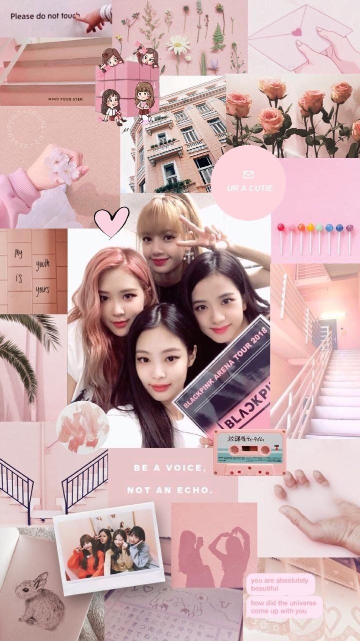 Pink aesthetic, blackpink, and aesthetic image - BLACKPINK