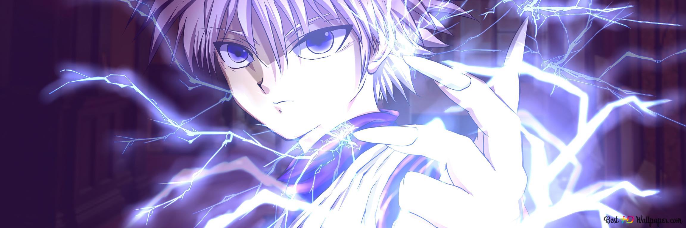 Hunter X Hunter. Killua Zoldyck 4K wallpaper download