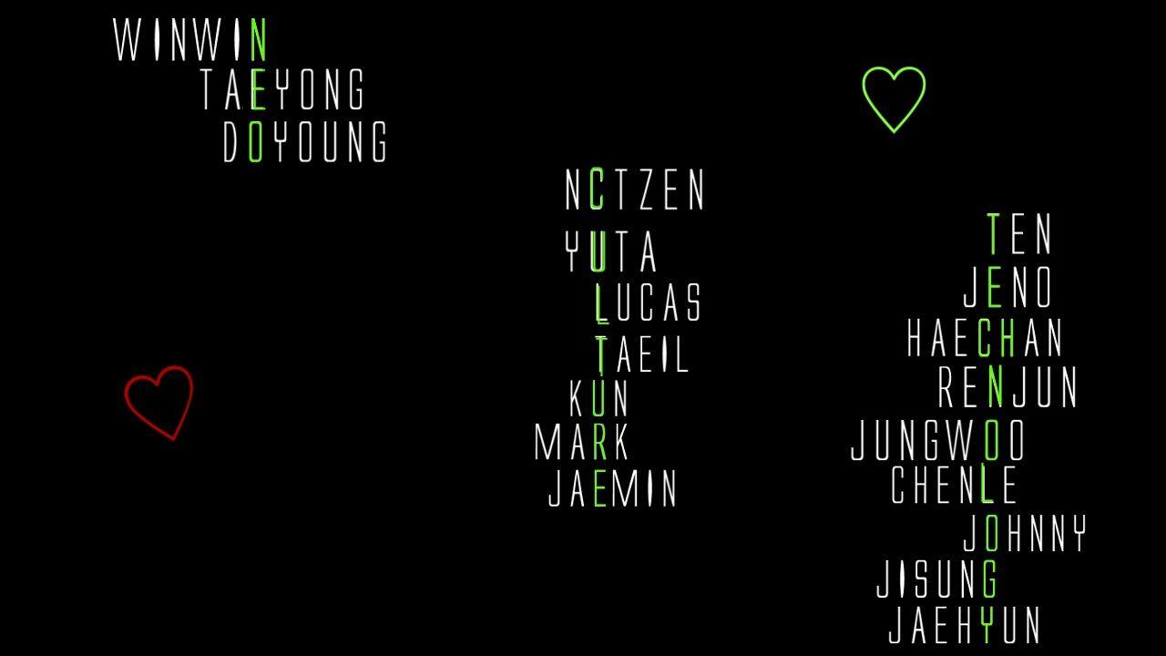 NCT Desktop Aesthetic Wallpaper