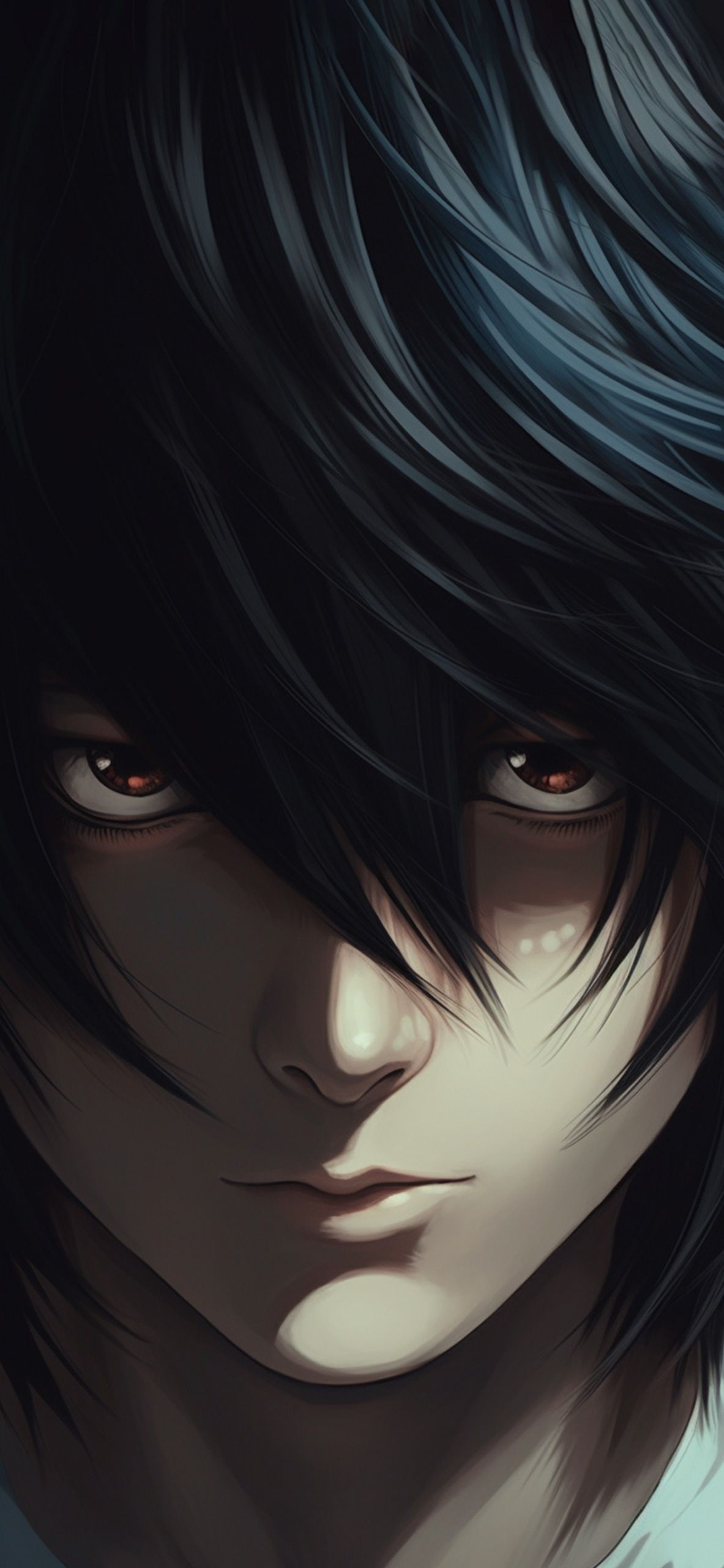 Death Note L Art Wallpaper Note Aesthetic Wallpaper 4k