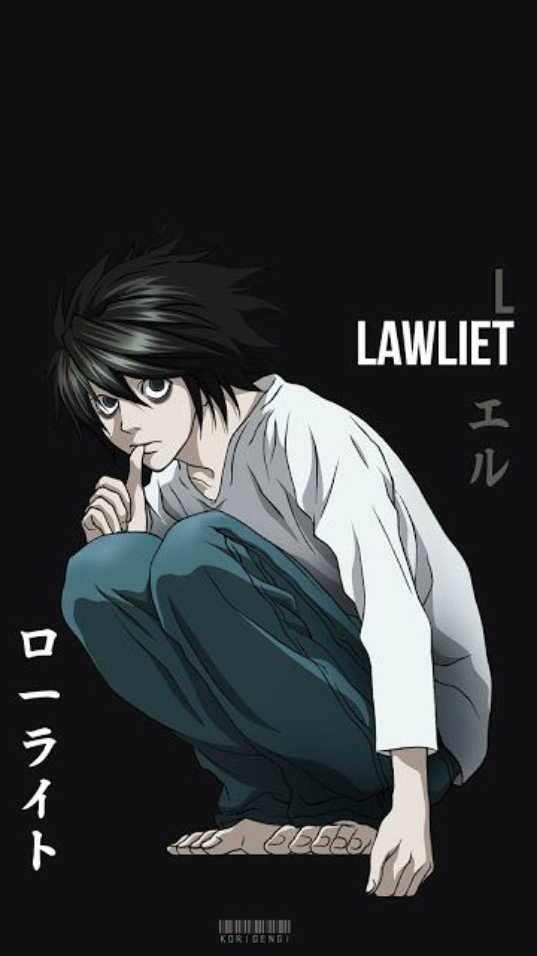 Lawliet from Death Note - Death Note