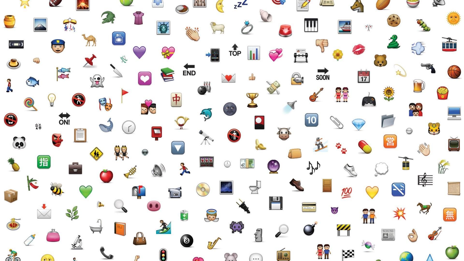 Cool emoji icons wallpaper