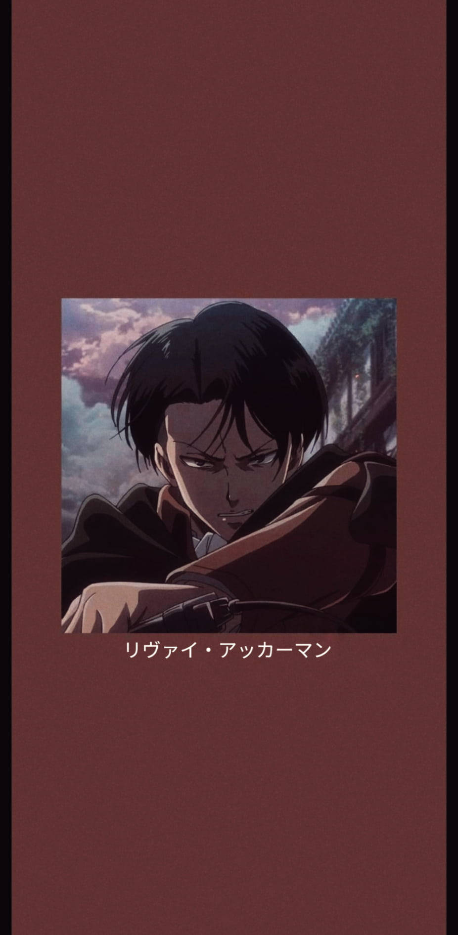 Download Attack On Titan Characters Levi Ackerman Wallpaper