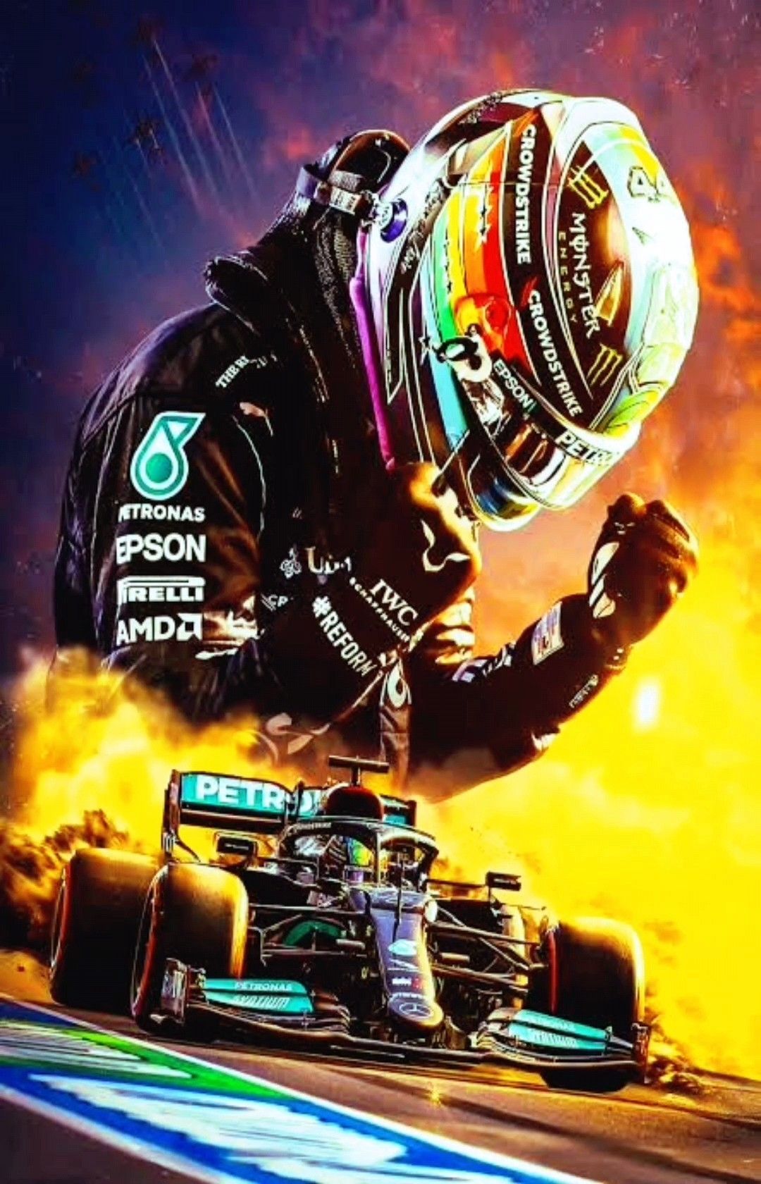 Details more than 80 lewis hamilton wallpaper super hot