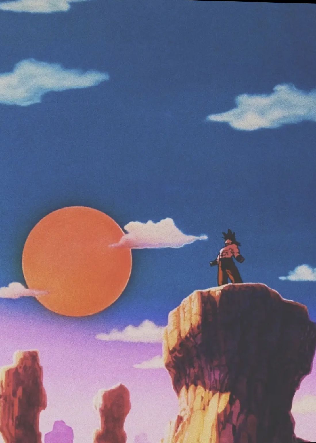 Dragon Ball 90s Aesthetic Wallpaper