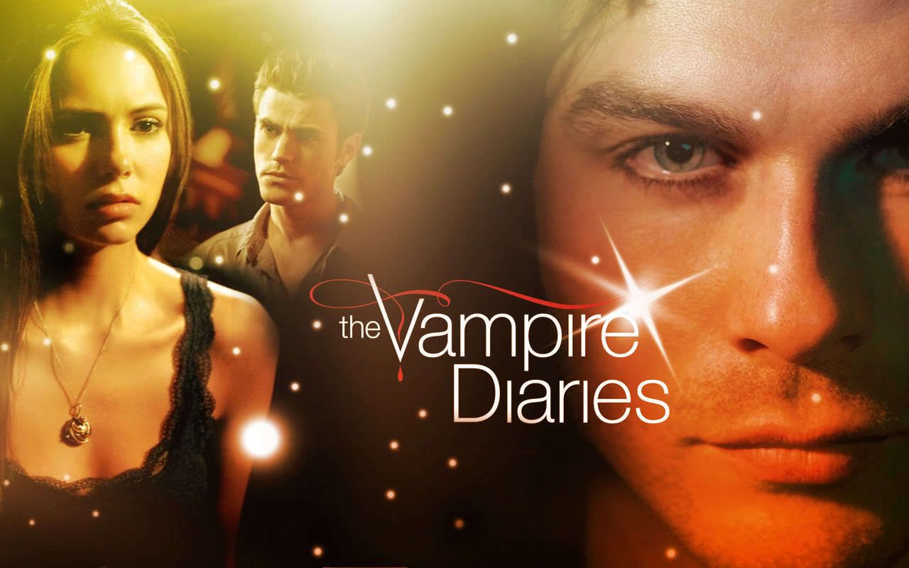 The vampire diaries tv show wallpaper 1280x800. - Vampire