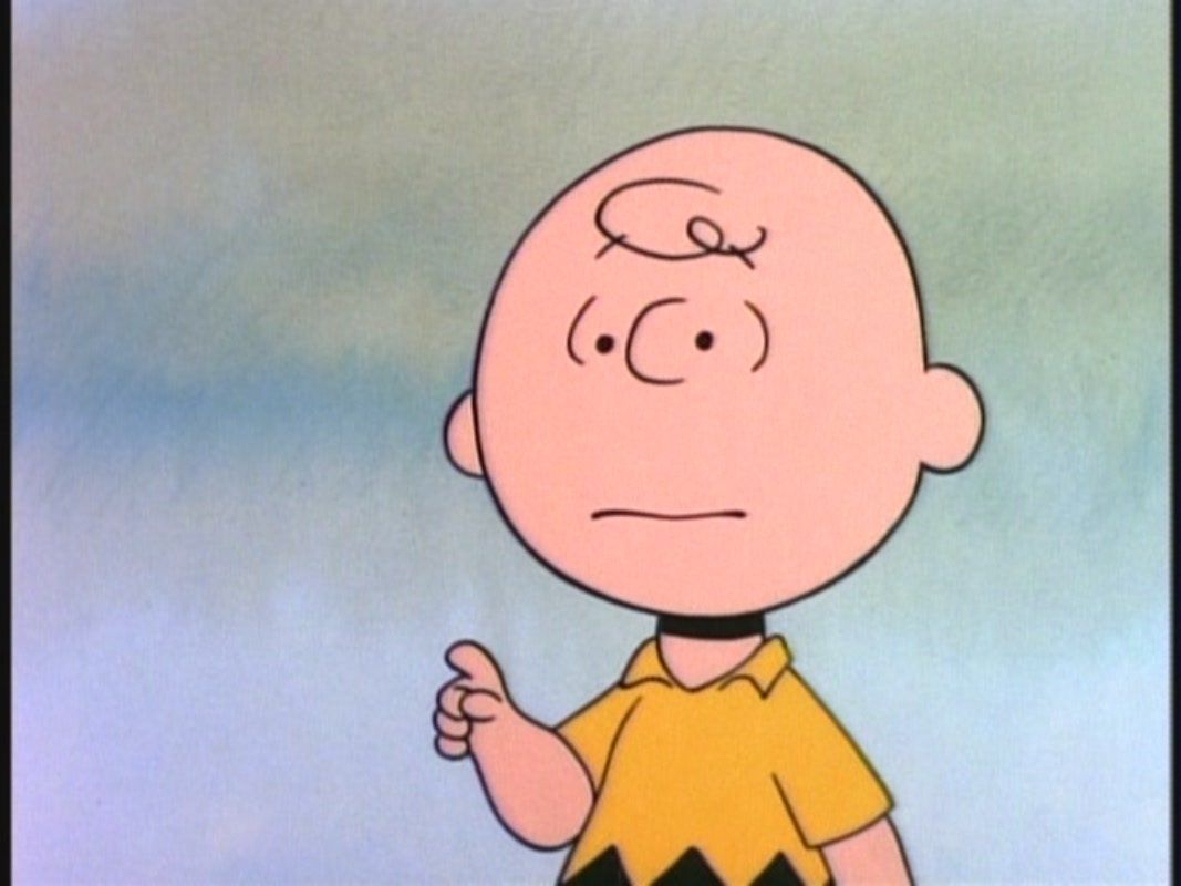 Charlie Brown is a character in the Peanuts comic strip and animated series. - Charlie Brown