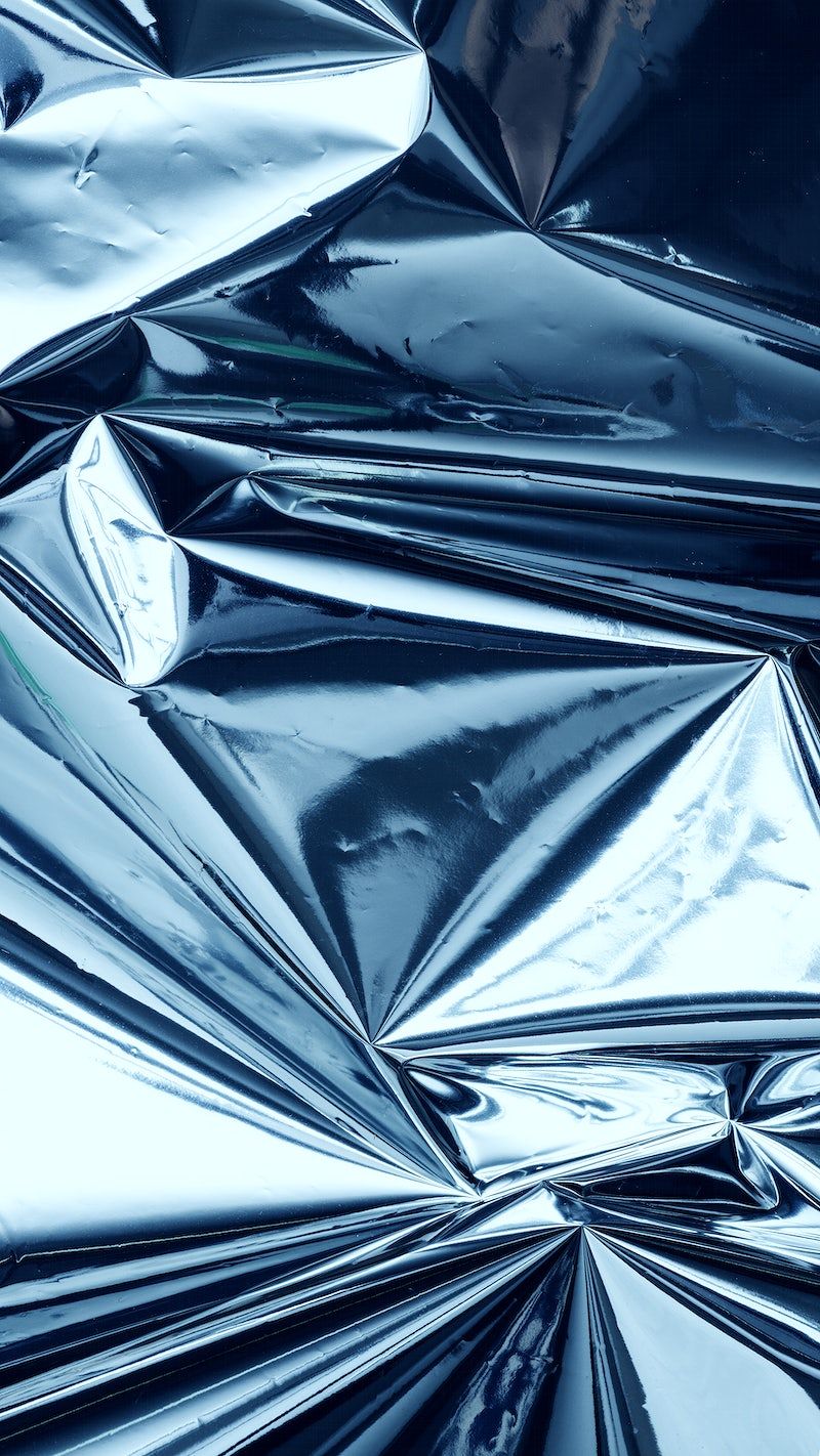 Silver Foil Background Image Wallpaper