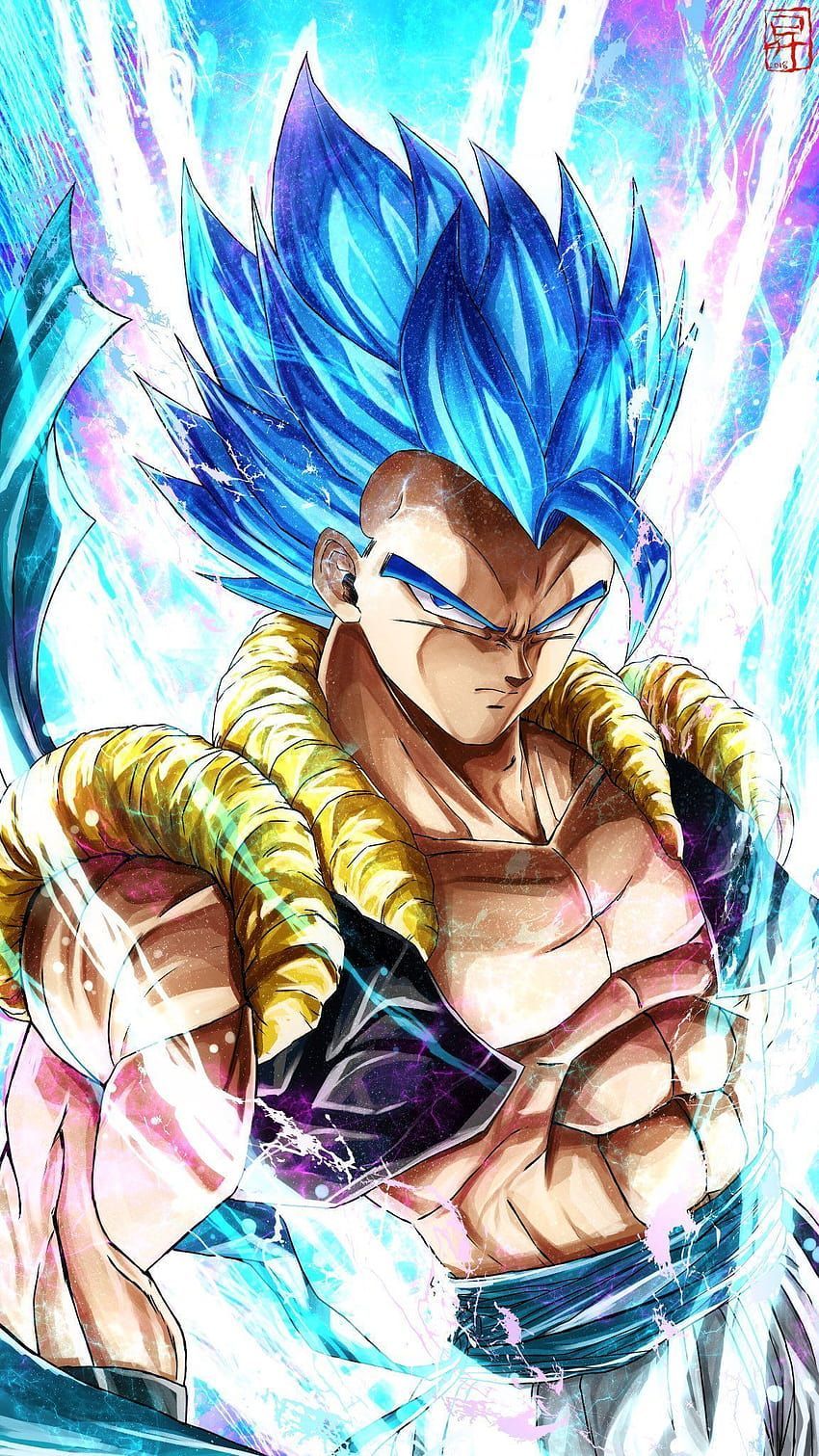 Vegeta's power up, from the anime series Dragon Ball Super - Dragon Ball