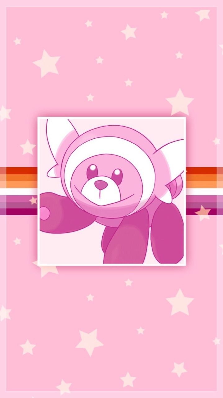 pink lesbian pokémon wallpaper