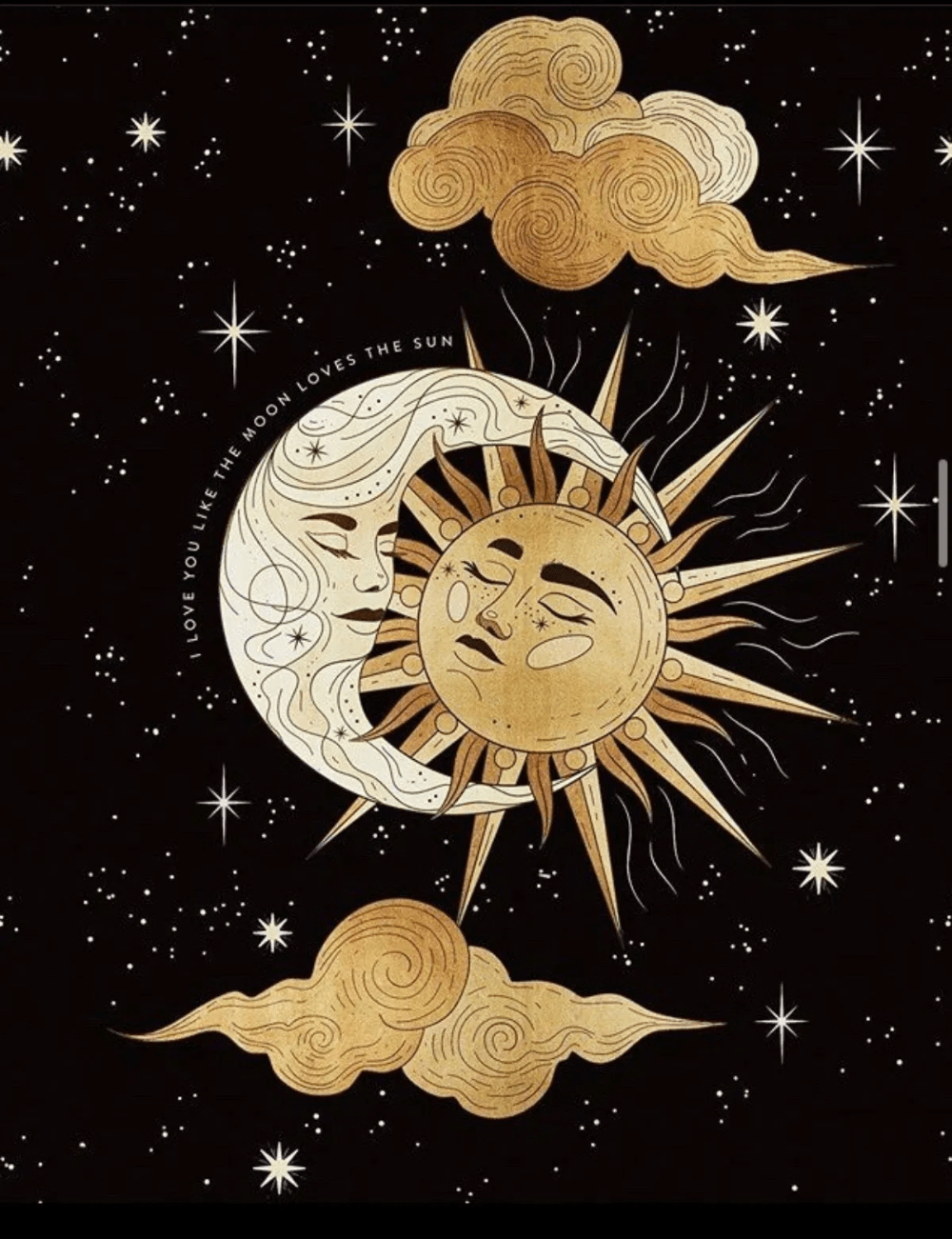 Sun Moon Aesthetic Wallpaper