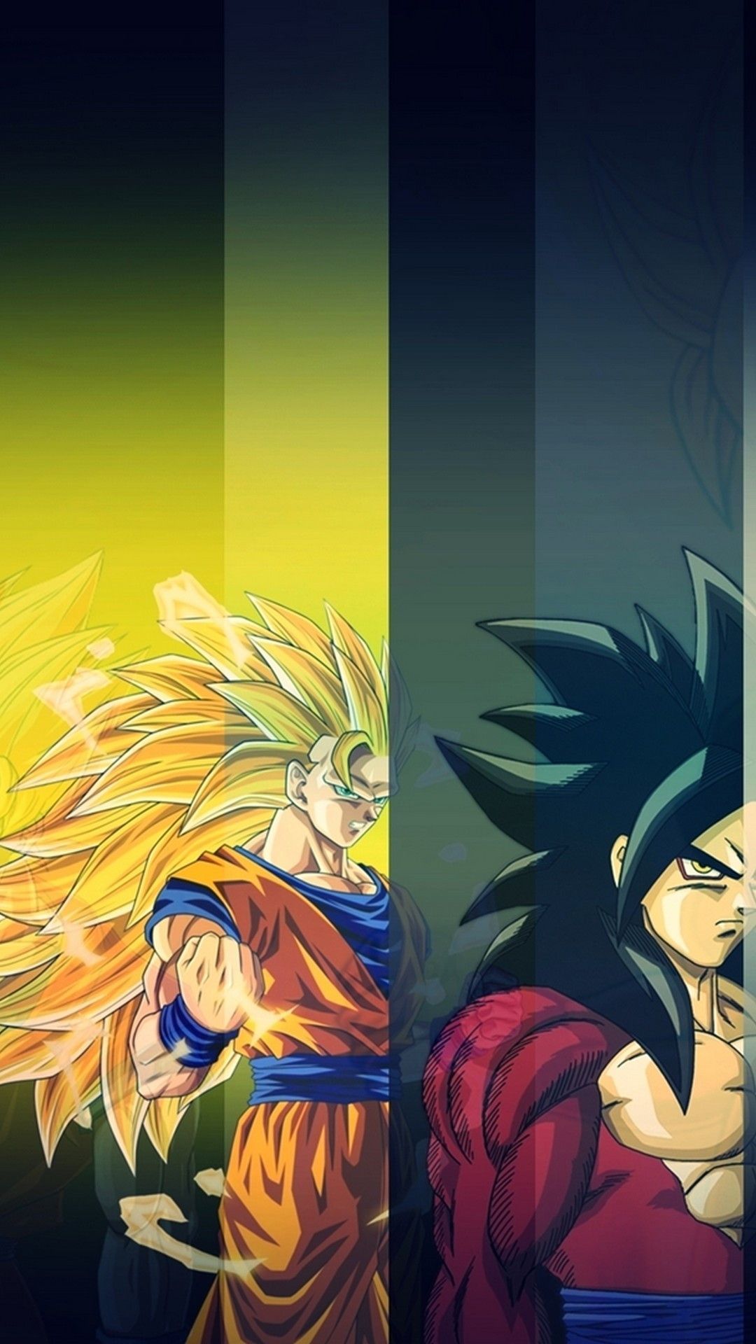 Vegeta and goku wallpaper for mobiles and tablets - Goku