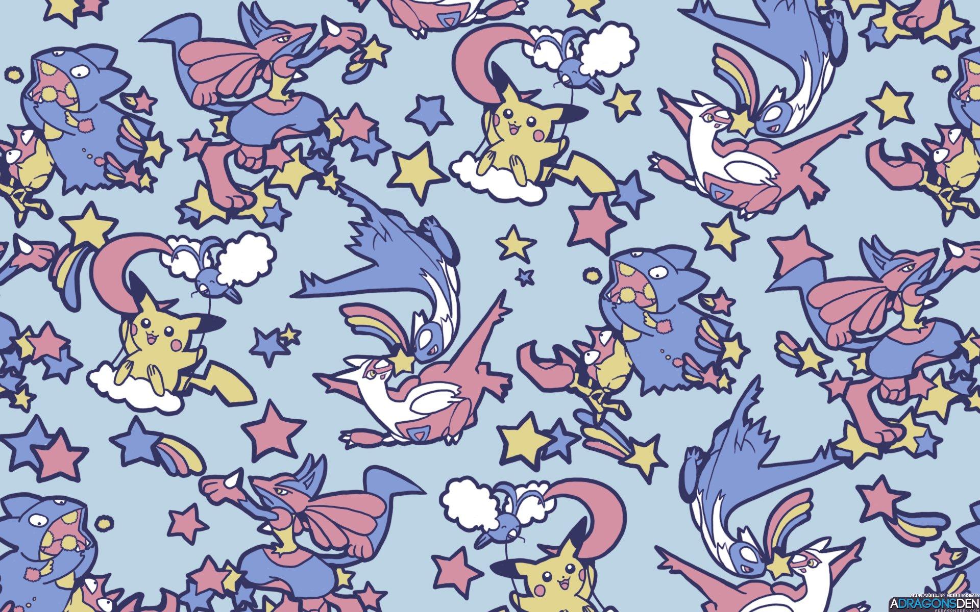 Pokemon Pattern Wallpaper Free Pokemon Pattern Background
