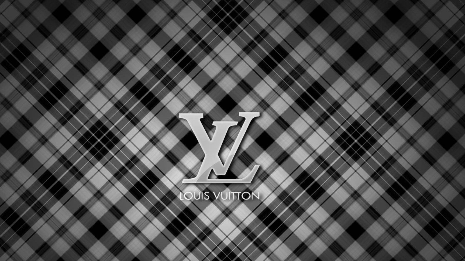 Louis Vuitton In Black White Stripes Background HD Louis Vuitton Wallpaper