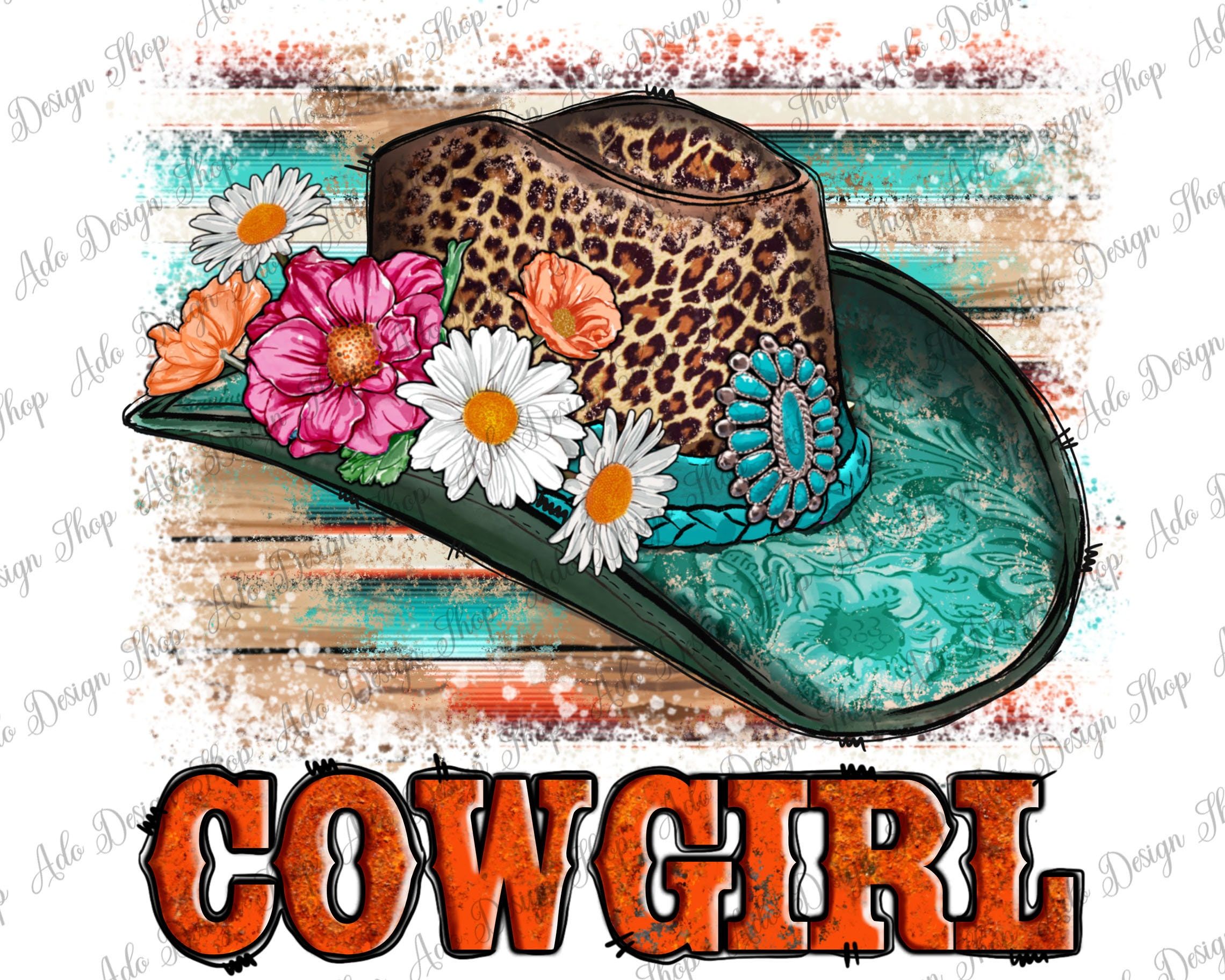 Preppy Cowgirl Wallpaper