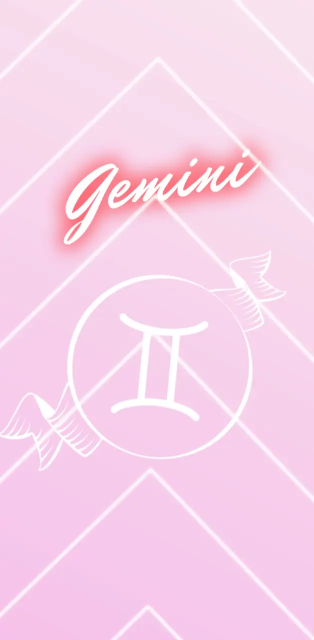 A pink wallpaper with the word Gemini written in white - Gemini