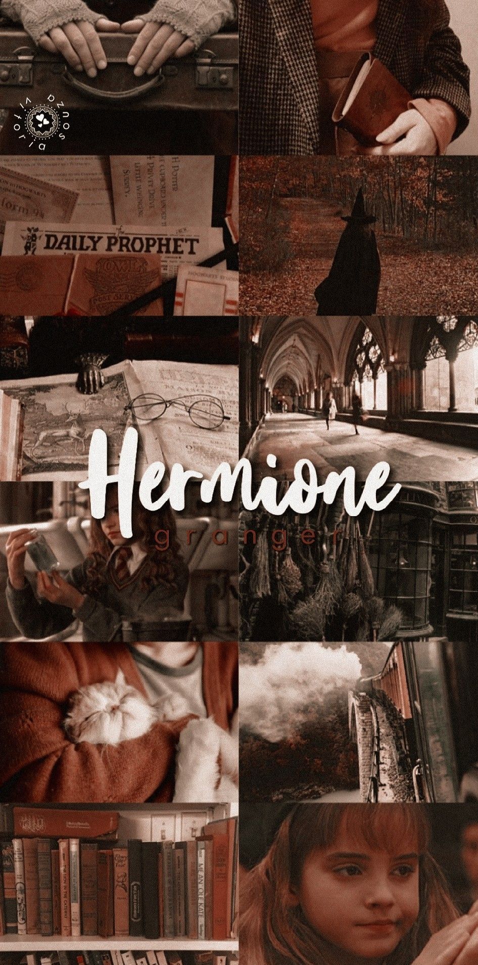 Lockscreen Aesthetic Hermione Granger. Harry potter wallpaper, Harry potter aesthetic, Harry potter cast